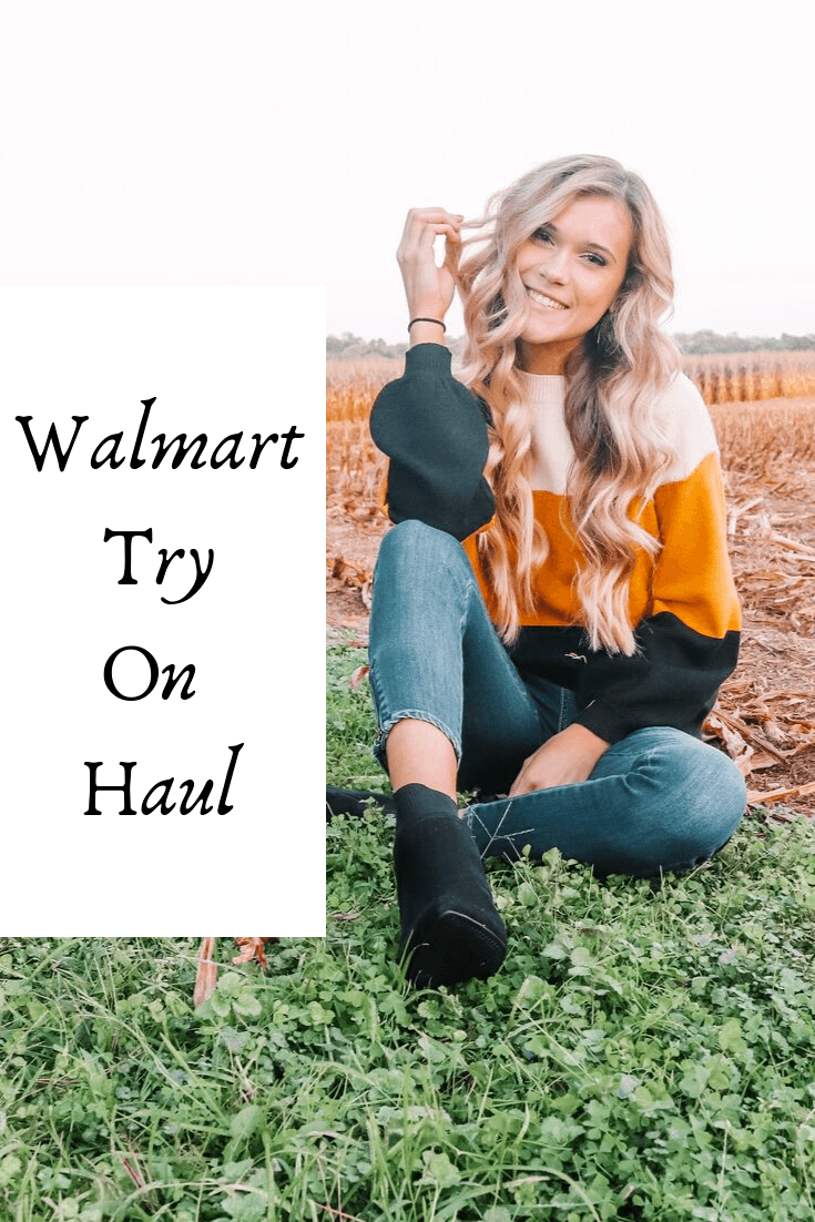 Walmart Fall try on 2019