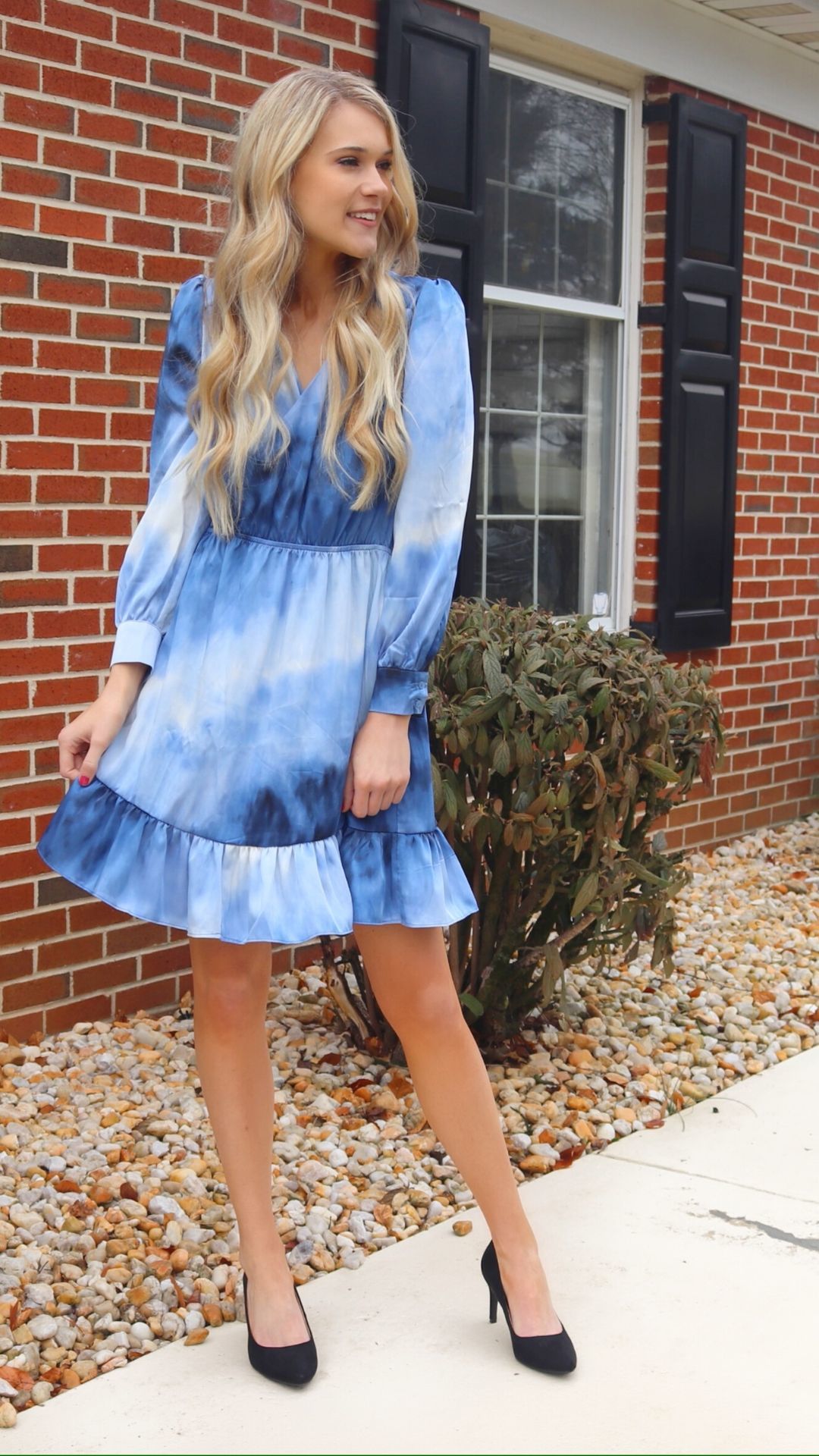 tie dye dress