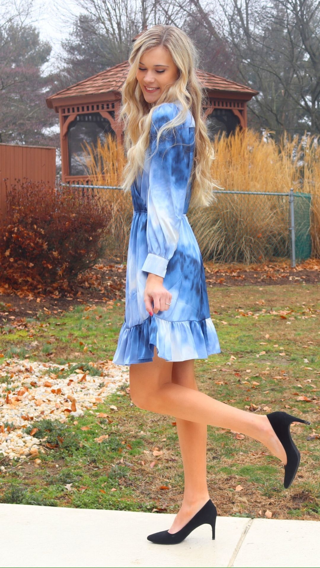 tie dye dress