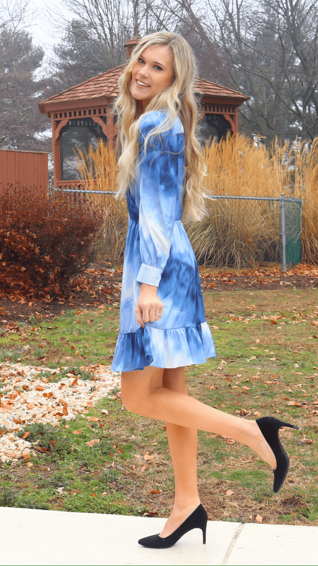 tie dye dress