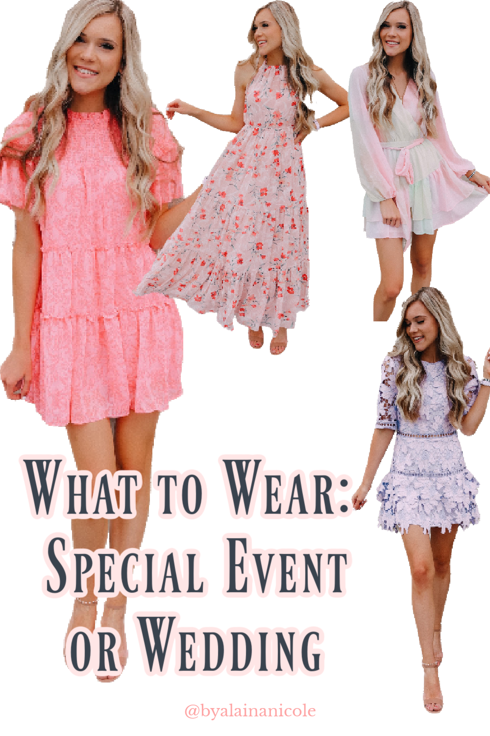 Wedding Guest Dresses | Special Event Outfits - byalainanicole