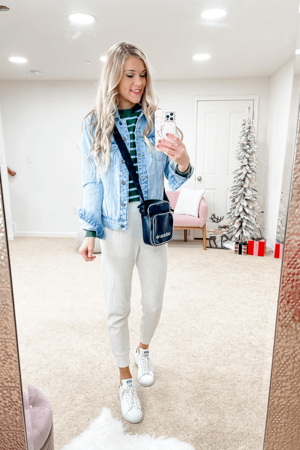 How To style joggers | Alaina Nicole