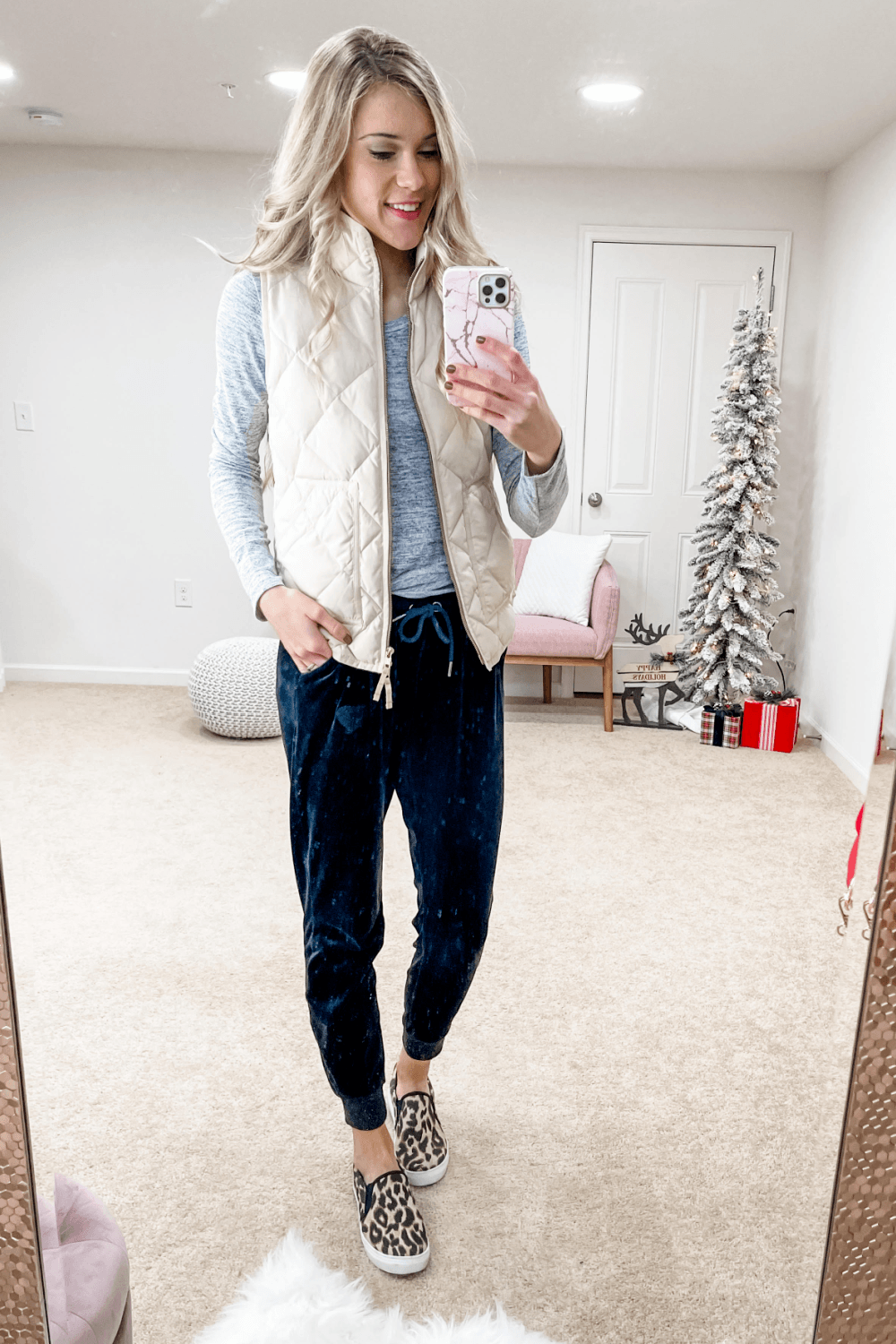 How To style joggers | Alaina Nicole